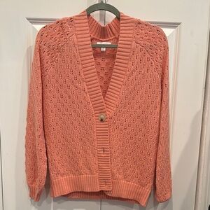 Coral Knit Women's Sweater
